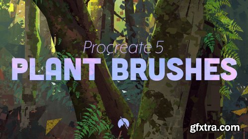 ArtStation - PLANT Brushes - 37 Custom Brushes for Procreate 5