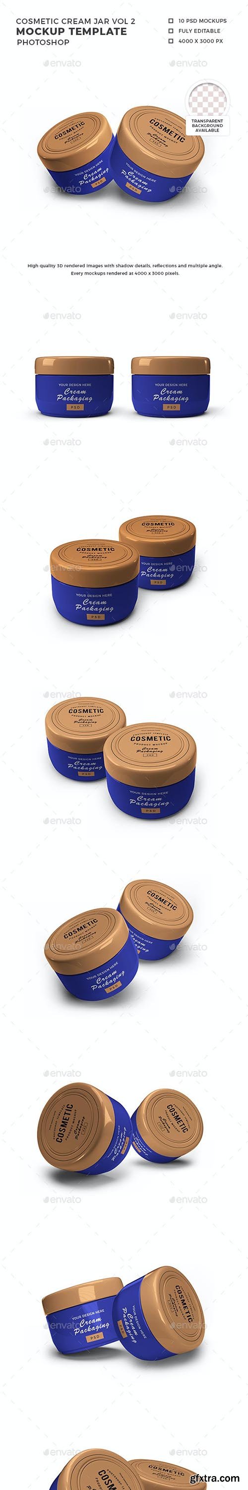GraphicRiver - Cosmetic Cream Jar Mockup Template Vol 2 32498399