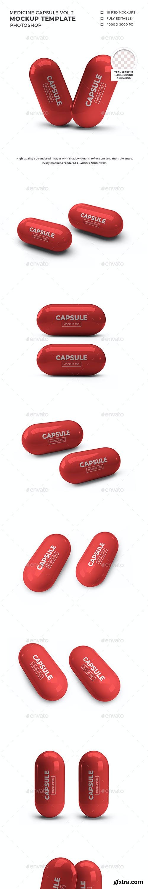 GraphicRiver - Medicine Capsule Mockup Template Vol 2 32457276