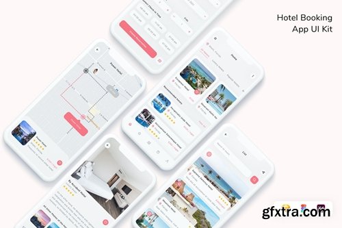 Hotel Booking App UI Kit