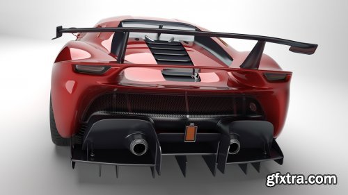 Ferrari P80C 2019 3D Model