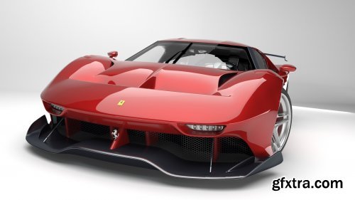 Ferrari P80C 2019 3D Model