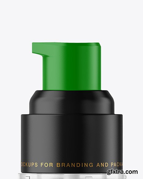 Color Liquid Airless Pump Bottle Mockup 84593