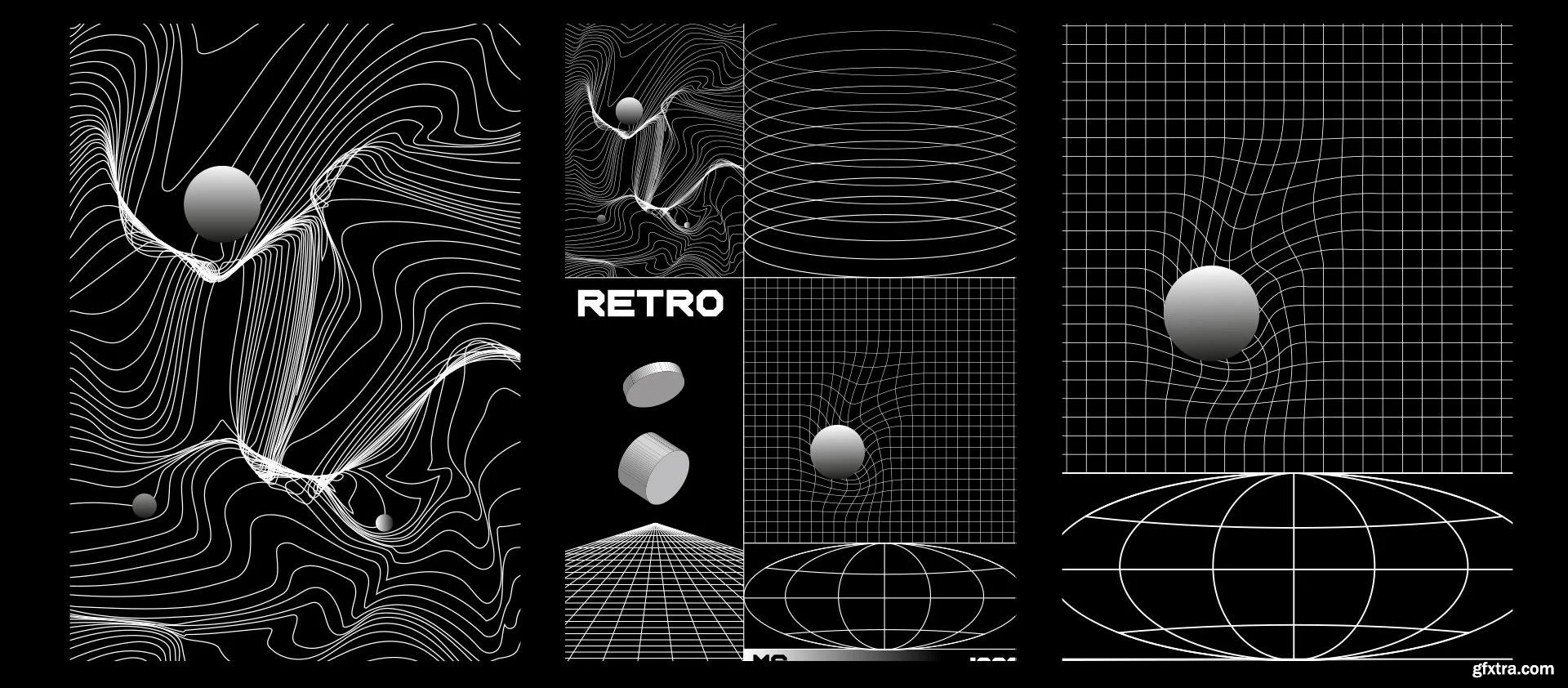 Retro Graphics Poster Design #001 » GFxtra