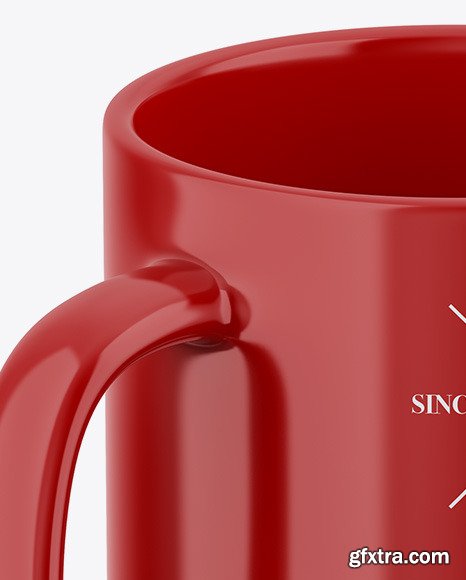 Glossy Mug Mockup 84626