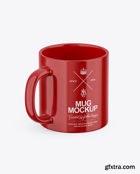 Glossy Mug Mockup 84626