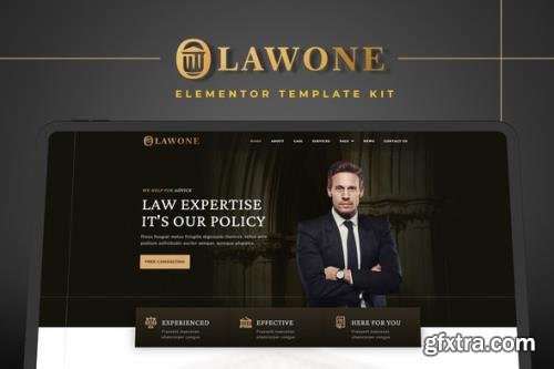 ThemeForest - Lawone v1.0.0 - Legal & Law Firm Elementor Template Kit - 32288721