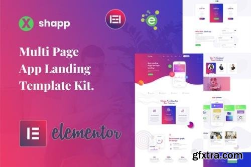 ThemeForest - Xshapp v1.0.1 - App Landing Elementor Template Kit - 32385471