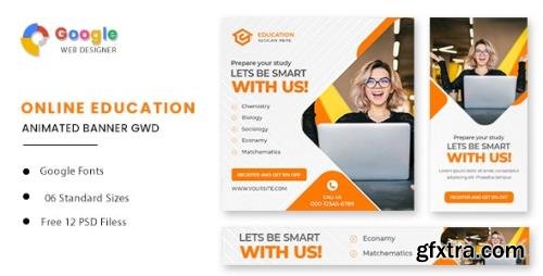 CodeCanyon - Education Animated Banner GWD v1.0 - 32488969