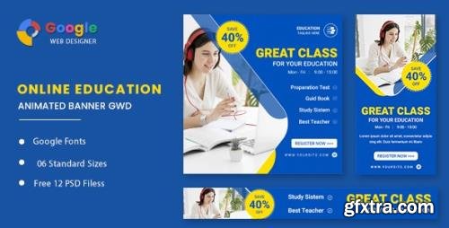 CodeCanyon - Business Course Animated Banner GWD v1.0 - 32503099