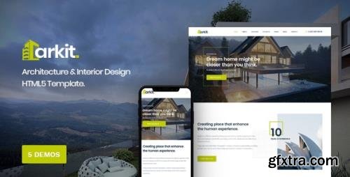 ThemeForest - Arkit v1.0 - Architecture & Interior HTML Template - 24565448