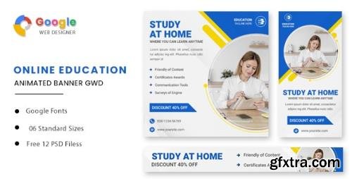 CodeCanyon - Education Online Animated Banner GWD v1.0 - 32502955