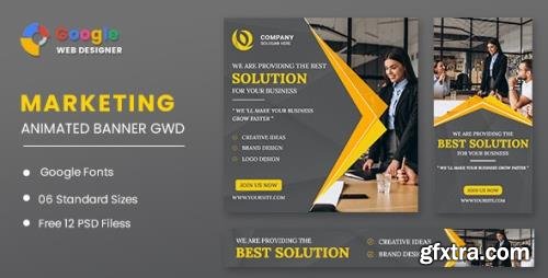 CodeCanyon - Business Marketing Animated Banner GWD v1.0 - 32401961