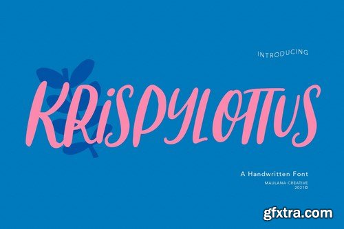 Krispylottus Handwritten Font