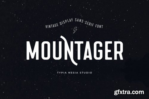 Mountager - Vintage Adventure Sans