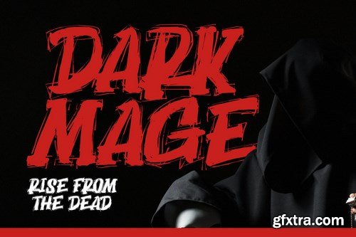 Dark Mage - Scary Typeface