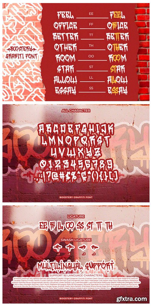 Boostery Font