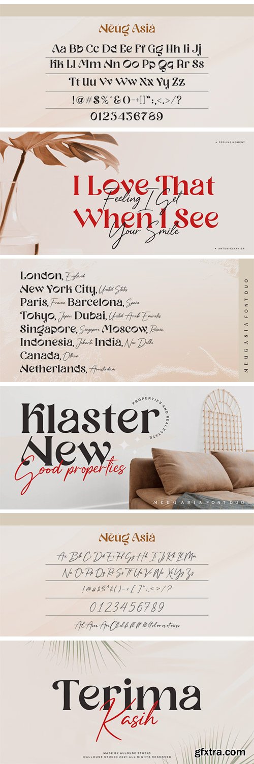 Neug Asia Font Family