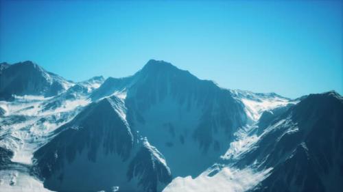 Videohive - Big Mountain Peaks at Sunny Day - 32496978 - 32496978