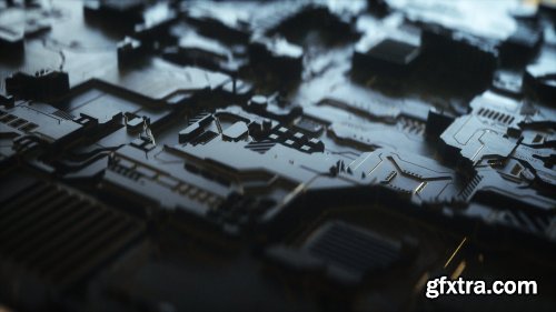 Create a Realistic Motherboard with Octane