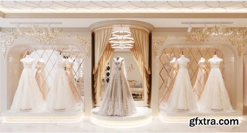 Interior Wedding Studio Scene By DuongBui