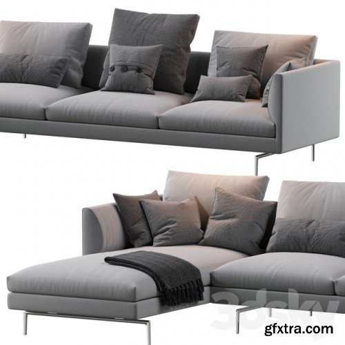 1333 Flamingo Zanotta Sofa