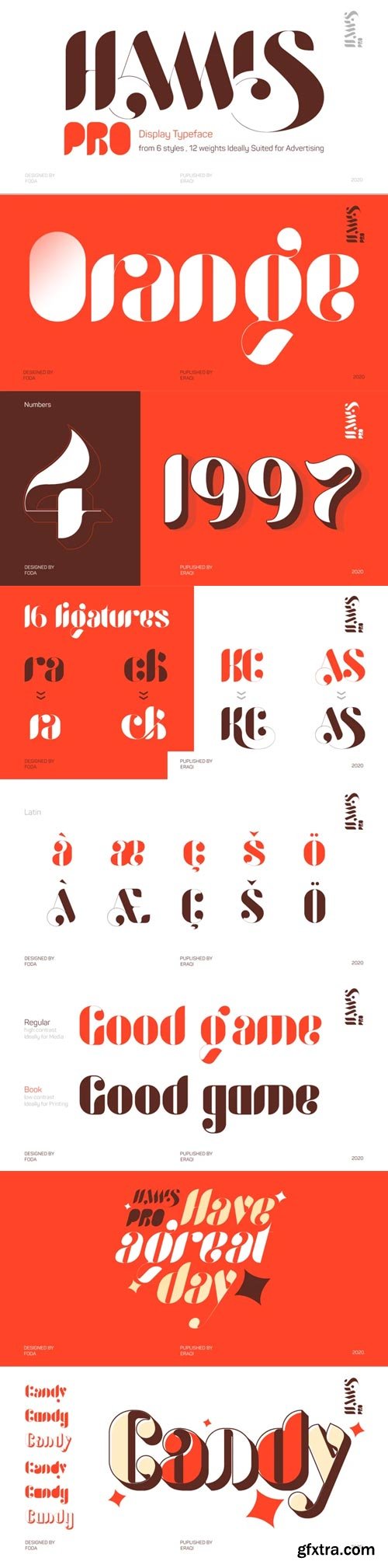 Hamis Pro Font Family