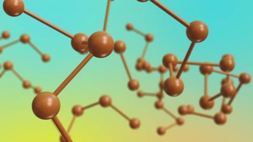 Videohive - 3D Rendering of a Model of a Molecule - 32512545 - 32512545