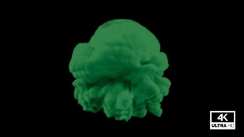 Videohive - Green Smoke Explosion V1 - 32513817 - 32513817