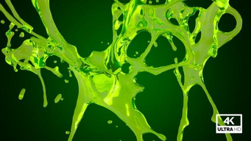 Videohive - Green Water Explosion Splash - 32513857 - 32513857