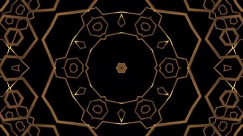 Videohive - Kaleidoscope Gold luxury - 32514985 - 32514985