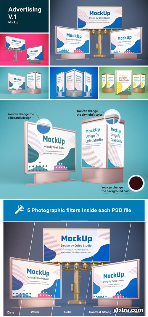 Advertising V.1 Mockup