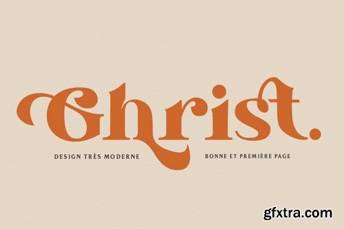 CM - Ghrist - Elegant Bold Serif 6191604