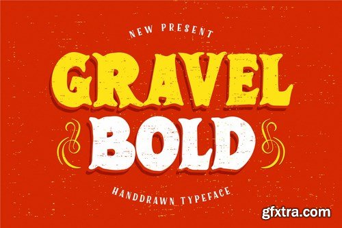 GravelBold Typeface