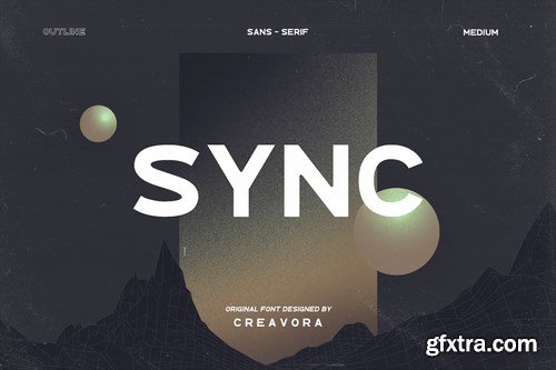 SYNC - Modern Sans Serif Font