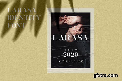 Larasa - Modern Luxury Serif Font  ents