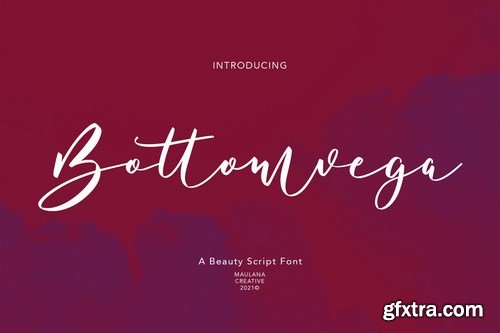 Bottomvega Beauty Script Font