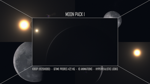 Videohive - Moon Pack I - 32530518 - 32530518