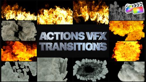 Videohive - Smoke And Fire Transitions | FCPX - 32507777 - 32507777