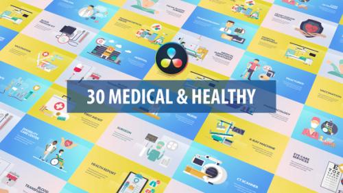 Videohive - Medical and Healthy Animation | DaVinci Resolve - 32515350 - 32515350