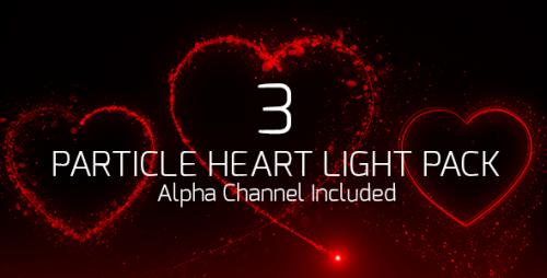 Videohive - Particle Heart Light Pack - 19370490 - 19370490