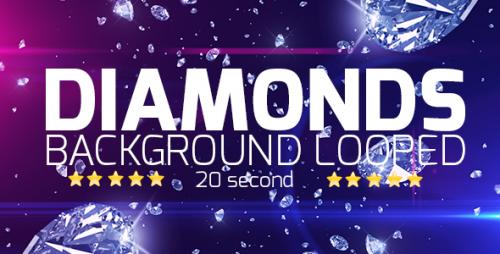 Videohive - Diamonds Background - 19504523 - 19504523