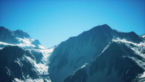 Videohive - Big Mountain Peaks at Sunny Day - 32550446 - 32550446