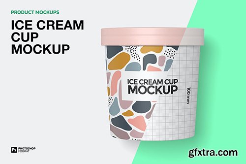 Ice Cream Cup - Mockup