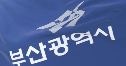 Videohive - Busan Flag, South Korea - 32553071 - 32553071