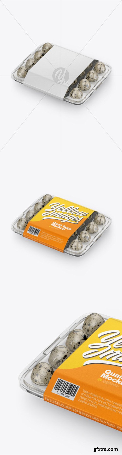 Quail Eggs Package Mockup 80366