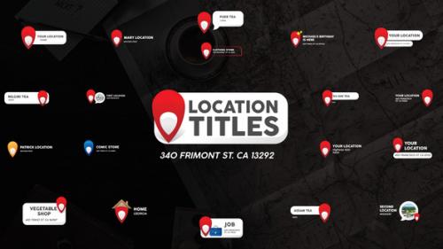 Videohive - Location Titles | Premiere Pro MOGRT - 32546207 - 32546207