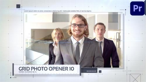 Videohive - Grid Photo Opener - Corporate Slideshow - 32552500 - 32552500