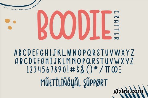 Boodie Crafter Font