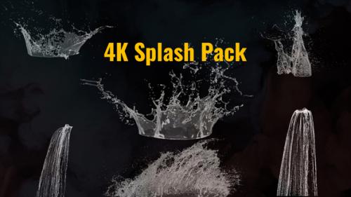 Videohive - Water Splash Pack - 4k - 31149049 - 31149049